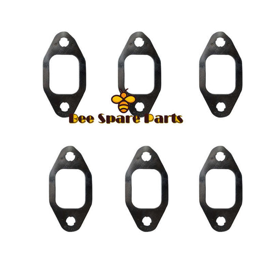 6 PCS New 3929881 Fits Cummins Exhaust Manifold Gasket