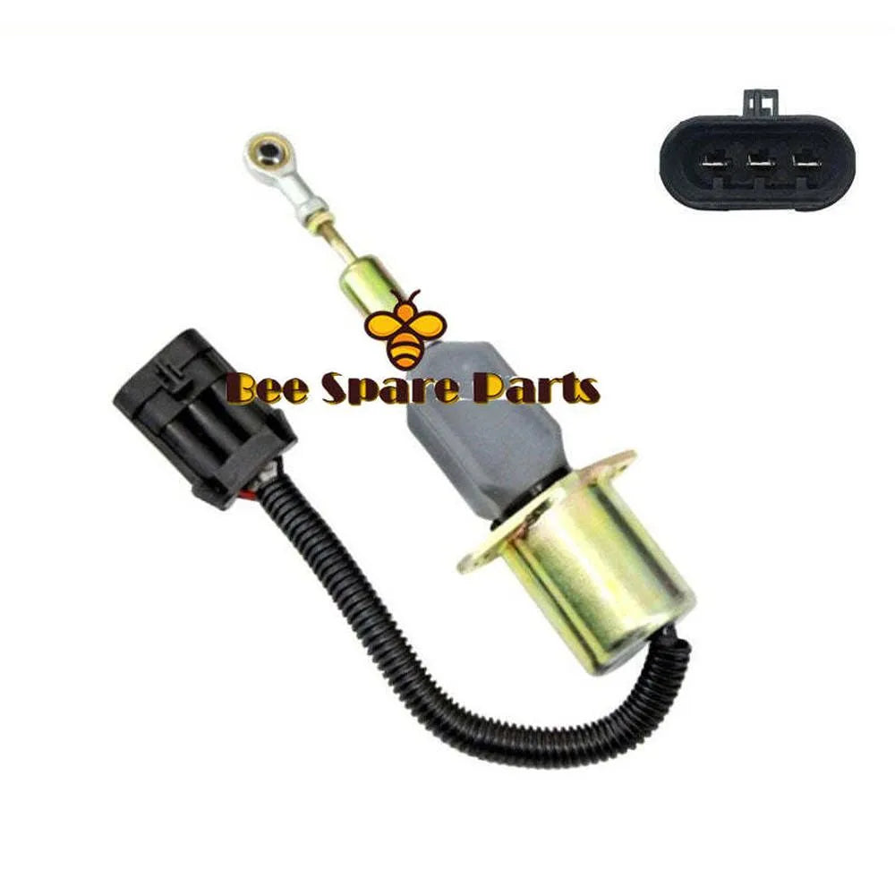 F2NN9D278AA F3NN9D278AA 12V Fuel Shutoff Solenoid SA-4160-12 Fit New Ford Holland Engine-BeeSpareParts