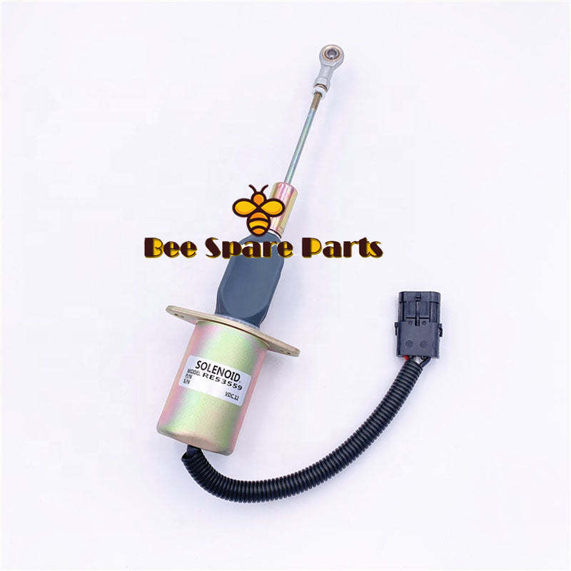 Buy Fuel Shut Off Solenoid RE53560 Compatible with John Deere 892ELC Excavator: