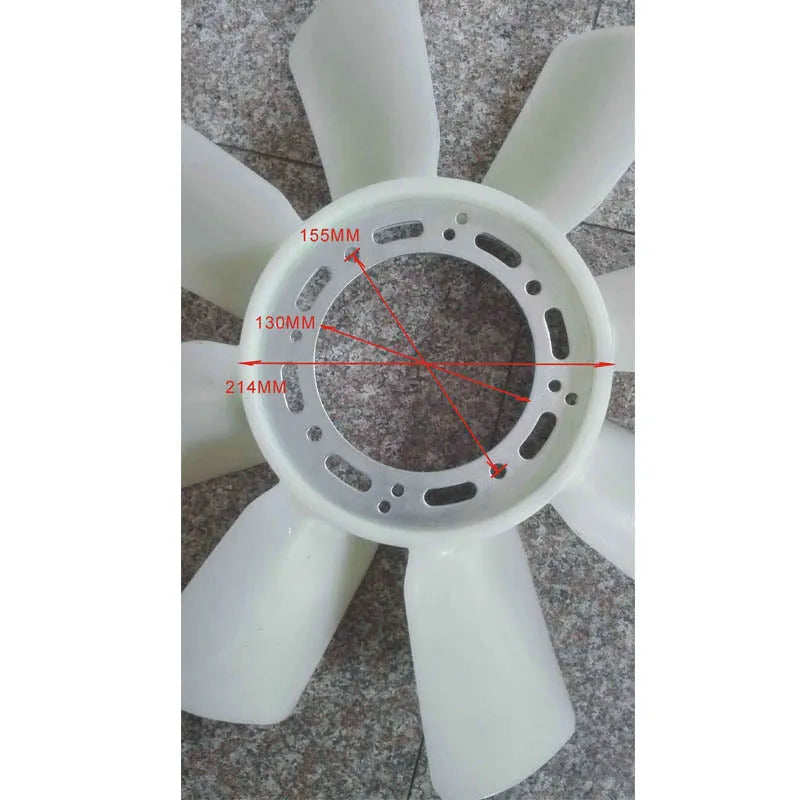 Fan Blade For Nissan 21060-Z5001 21060-Z5005 21060Z5001 21060Z5005-商业/工业-BeeSpareParts