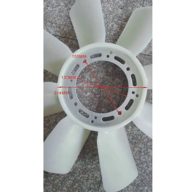 Fan Blade For Nissan 21060-Z5001 21060-Z5005 21060Z5001 21060Z5005-商业/工业-BeeSpareParts