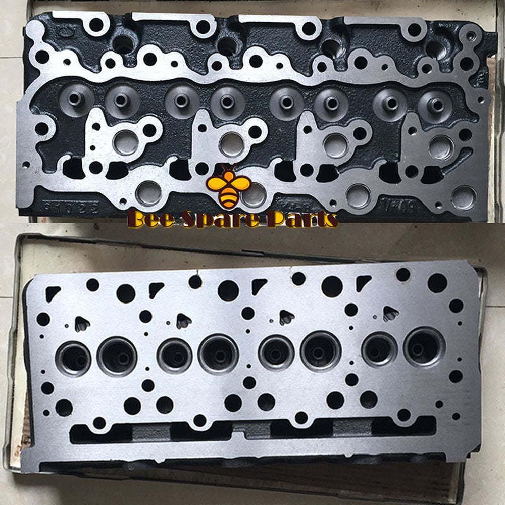 Cylinder Head Fit For Kubota V2003 V2203 V2403 Engine New Model With Valves-Replacement Aftermarket Parts