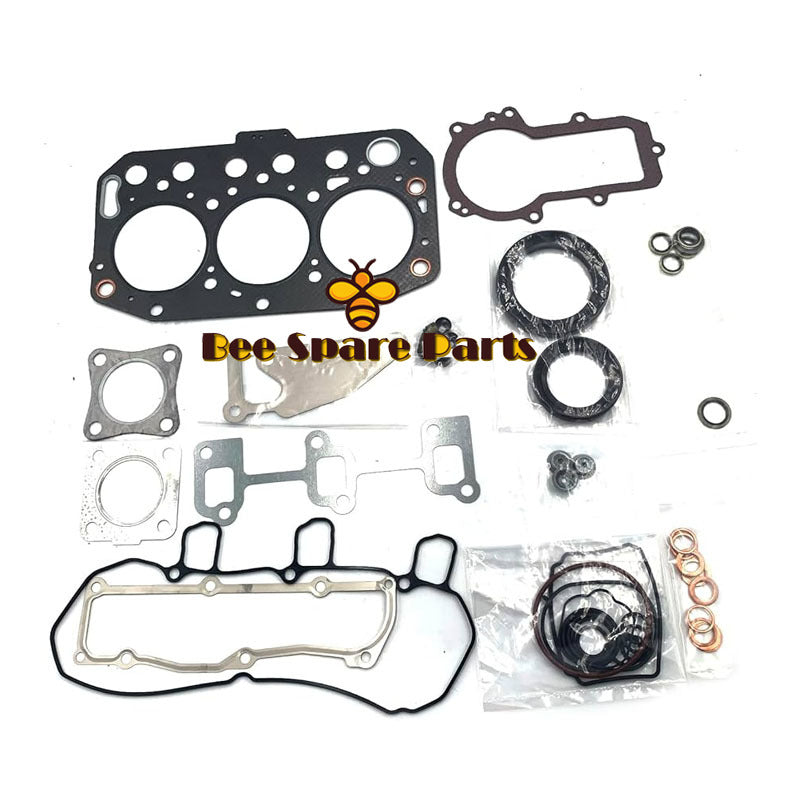 Free Shipping 3TNV70 Full Gasket Set 719515-92600 With Head Gasket 119515-01330 For Yanmar VIO15-3 Mini Excavator