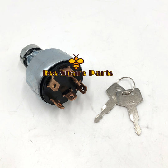 Ignition Switch 1700100023 1700100052 Fit For Takeuchi Excavator TB TL Series TL130, TL150, TB125, TB135, TB145, TB175, TB228, TB235, TB250