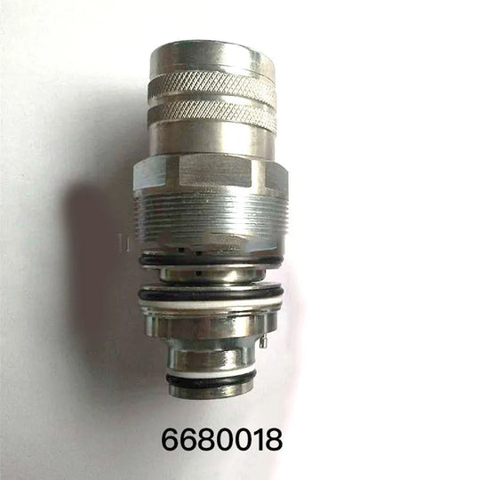Female Hydraulic Coupler 6680018 for Bobcat S130 S150 S160 S175 S185 S205 S220 S250 S300 S330 S450 S510 S530 T140 T180 T190 T200 T250 T300 T320 T450 T550 T590 T595 T630 T650 T750 T770 T870-BeeSpareParts