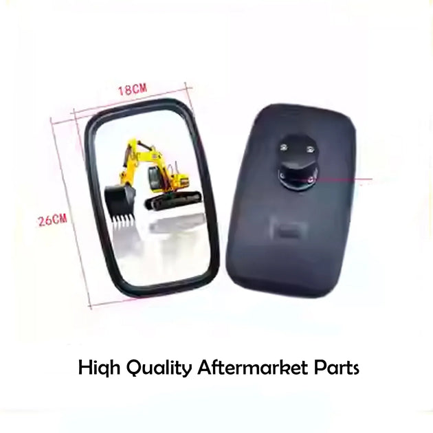Fits For Hitachi ZAX60 70 200 210 240 360-3 -5A reversing mirror reflector rearview mirror Excavator-Replacement Aftermarket Parts