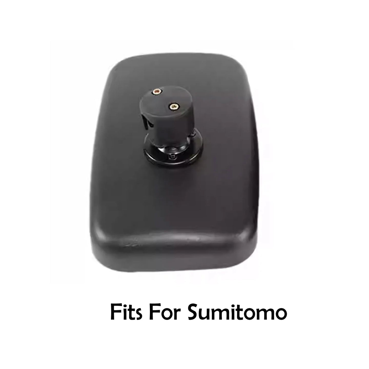 Fits For Komatsu Volvo Sany Kobelco Hyundai XCMG Carter Doosan HD rearview mirror bracket Excavator reflector Single One-BeeSpareParts