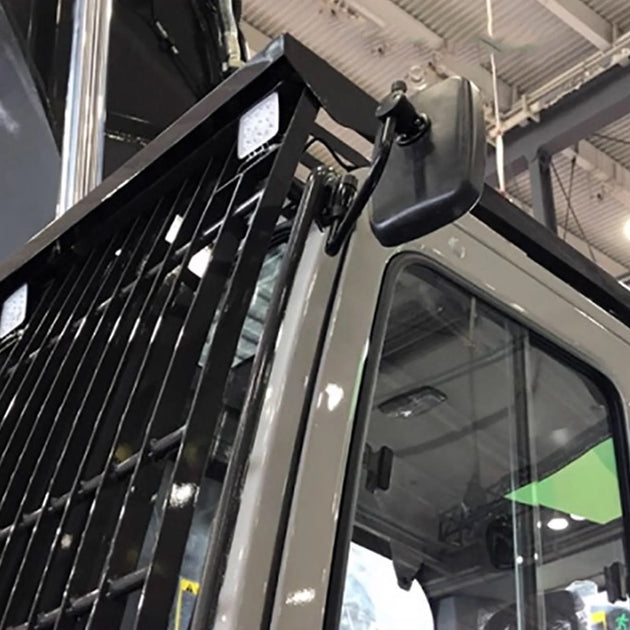 Fits For Komatsu Volvo Sany Kobelco Hyundai XCMG Carter Doosan HD rearview mirror bracket Excavator reflector Single One-Replacement Aftermarket Parts