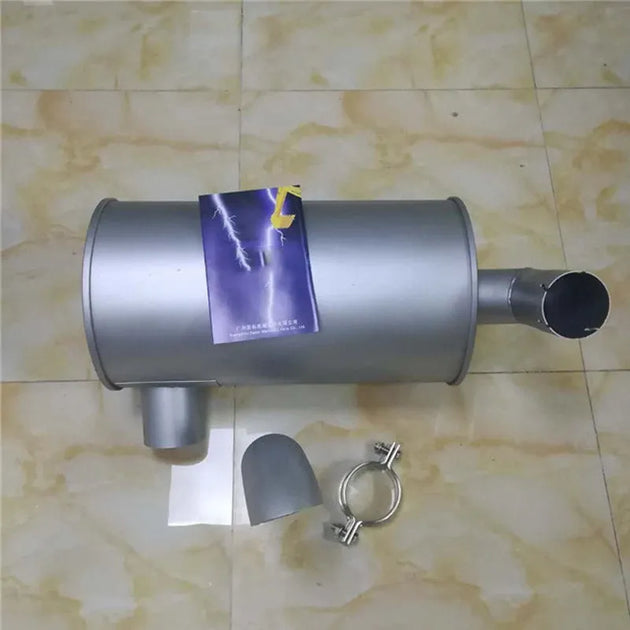 Fits JCB 200sc Muffler Excavator parts JS200 silencer exhaust 333/K4273 333K4273-BeeSpareParts