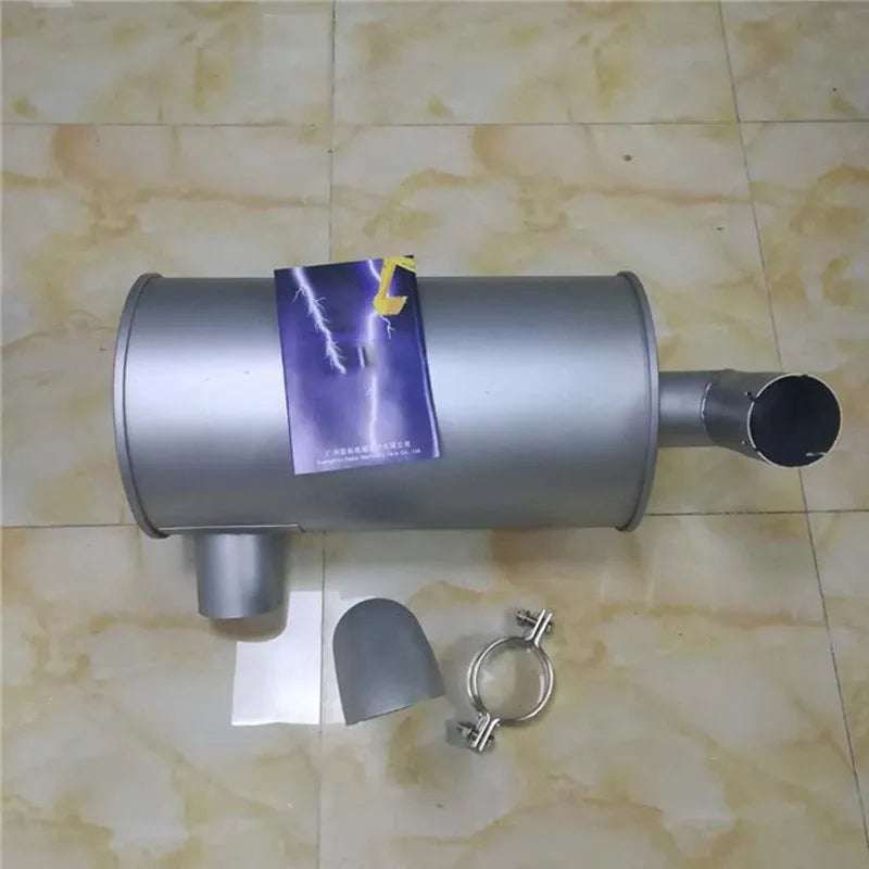 Fits JCB 200sc Muffler Excavator parts JS200 silencer exhaust 333/K4273 333K4273-BeeSpareParts