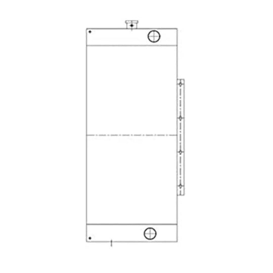Fits JS130 JS160 JS180 JS130B JS160B JS180B Radiator 332-C0971 332C0971-BeeSpareParts