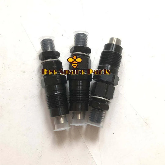 Fits Komatsu 3D76E injector PC20MR-3 Excavators 3PCS-BeeSpareParts