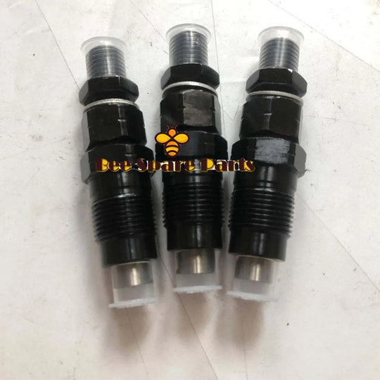 Fits Komatsu 3D76E injector PC20MR-3 Excavators 3PCS-BeeSpareParts