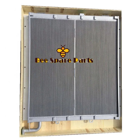 Fits Komatsu PC1250-7 hydraulic oil cooler 21N-03-37412 21N-03-37411-BeeSpareParts