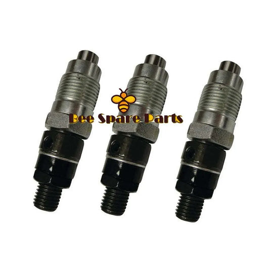 Fits Kubota L2900 Set of 3 Fuel Injectors-Replacement Aftermarket Parts