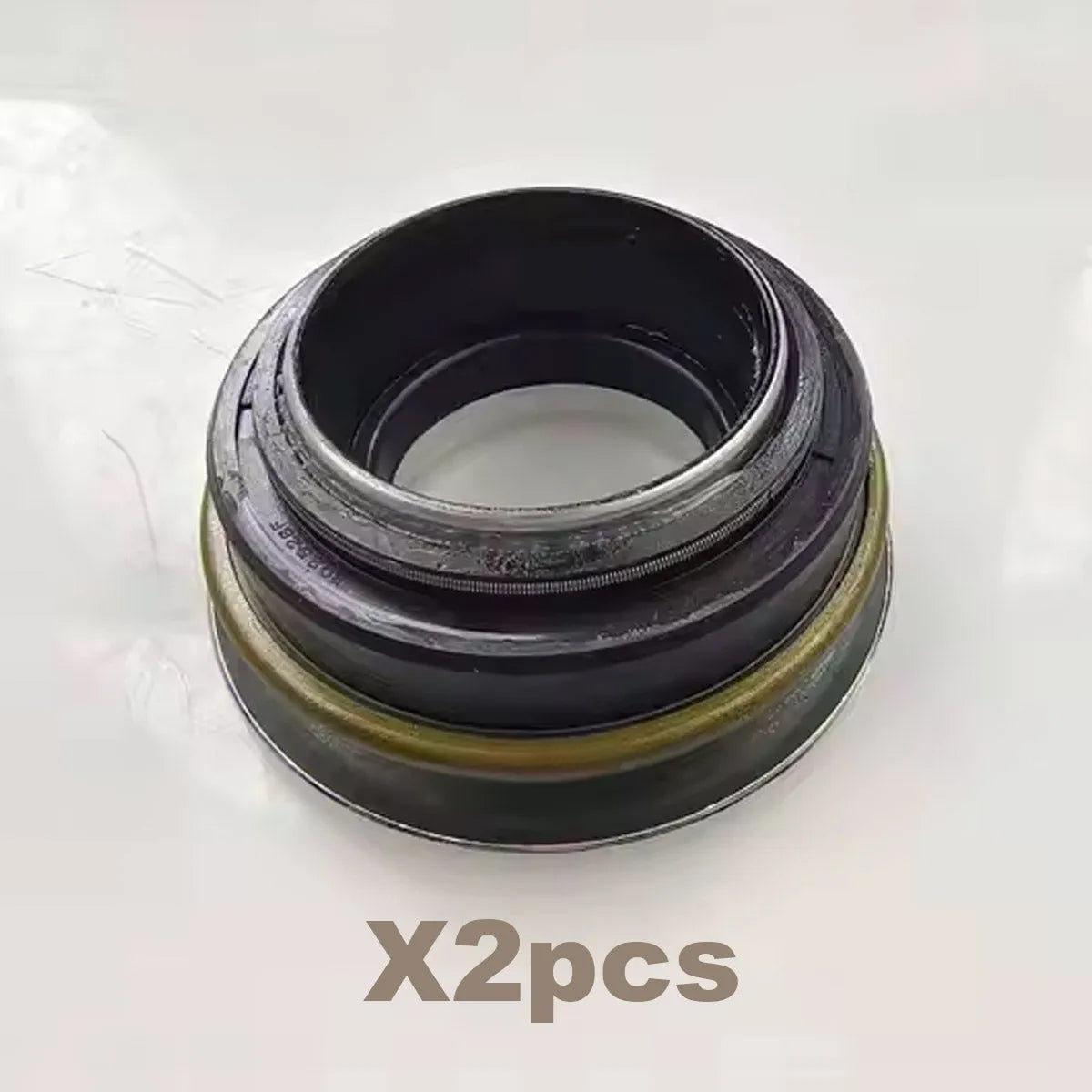 Fits Kubota M6040 Tractor Parts 3F999-01222 Rubber Crankshaft Combi Engine High Temp OIL SEAL 2pcs-Replacement Aftermarket Parts