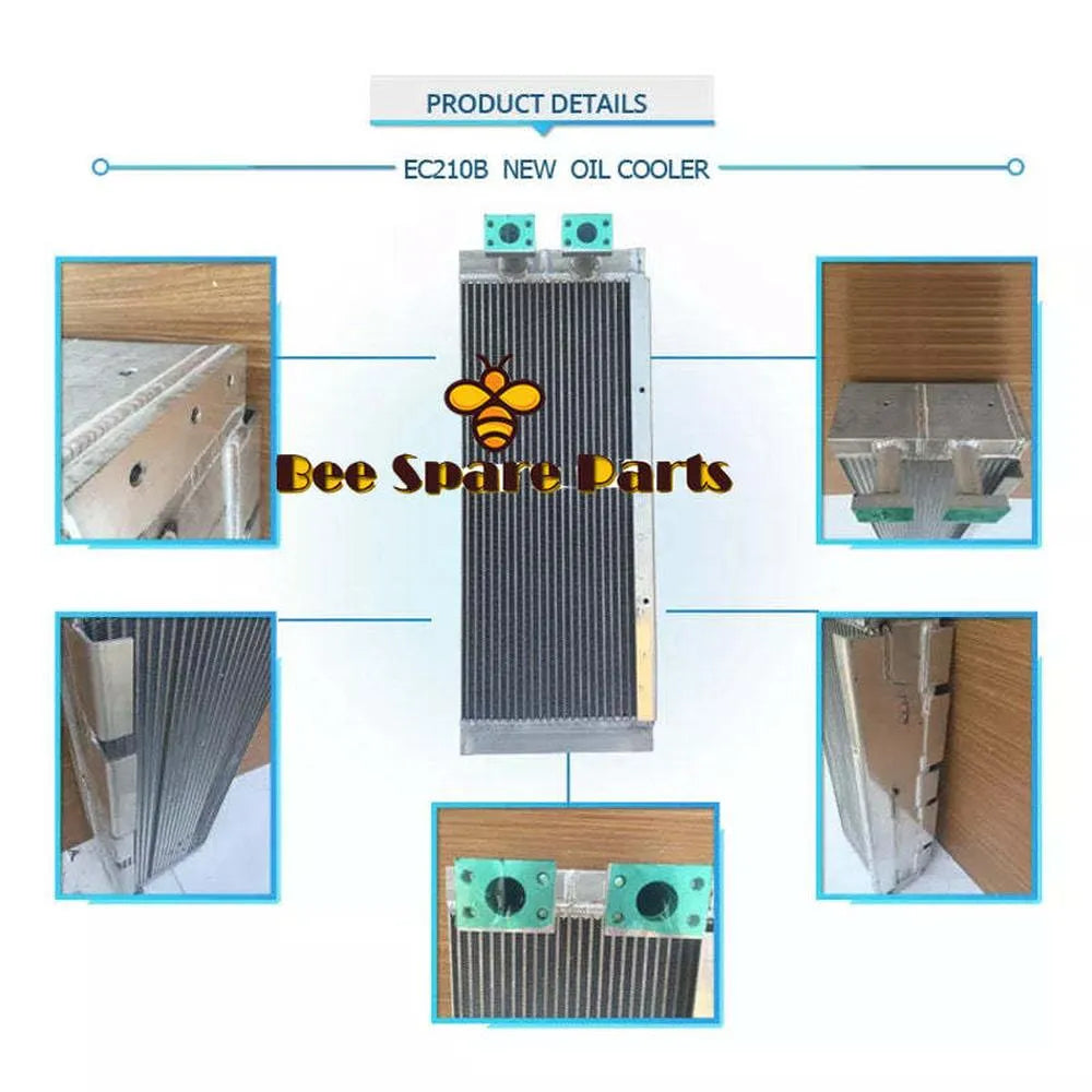 Fits Volvo EC210B excavator 14549880 Hydraulic oil cooler-BeeSpareParts