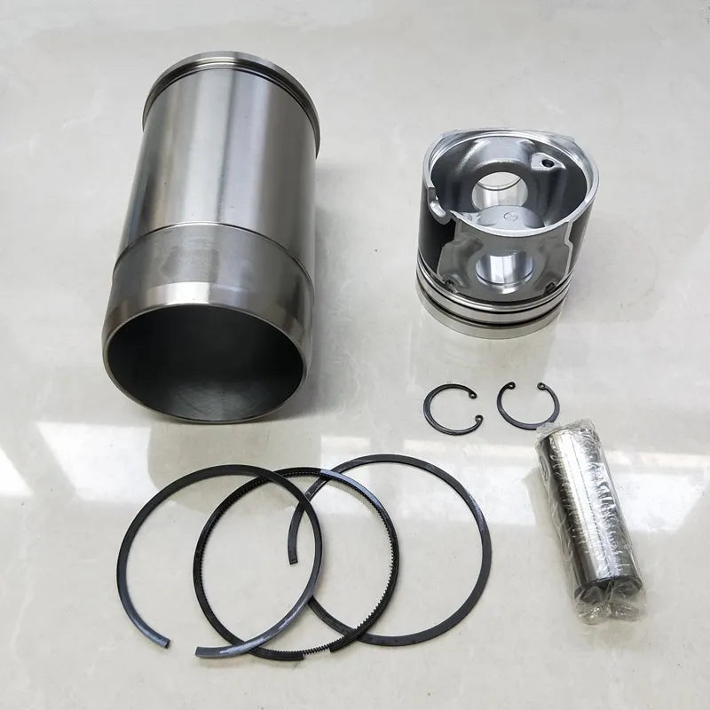 Fits WEICHAI diesel engine spare parts WP4D66E200 piston cylinder liner kit piston kit liner kit-Replacement Aftermarket Parts
