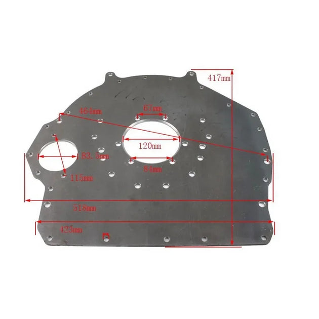 Flywheel Housing 32A07-07400 For Mitsubishi Forklift Parts F14E/F18C/S4S-BeeSpareParts