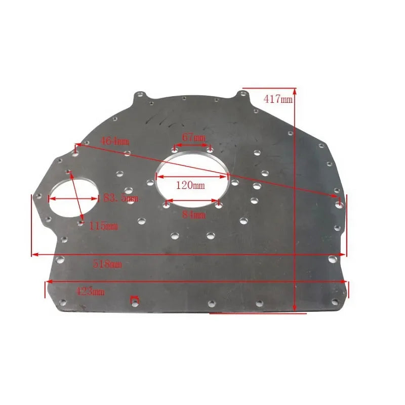 Flywheel Housing 32A07-07400 For Mitsubishi Forklift Parts F14E/F18C/S4S-BeeSpareParts