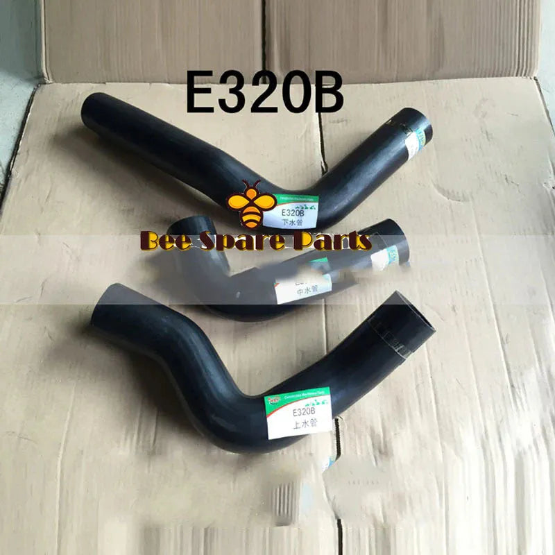 For Caterpillar CAT Excavator 320B Upper Bottom Lower Water Hose 7Y-1940 7Y-1941 & 7Y-1942-Replacement Aftermarket Parts