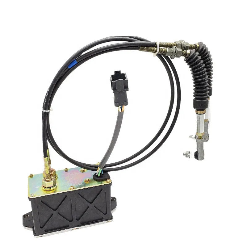 For Caterpillar Excavator CAT 320C 320C FM 320C L 320D Engine 3066 Throttle Motor 2 Cables 7 Pins Wire 247-5212-Replacement Aftermarket Parts