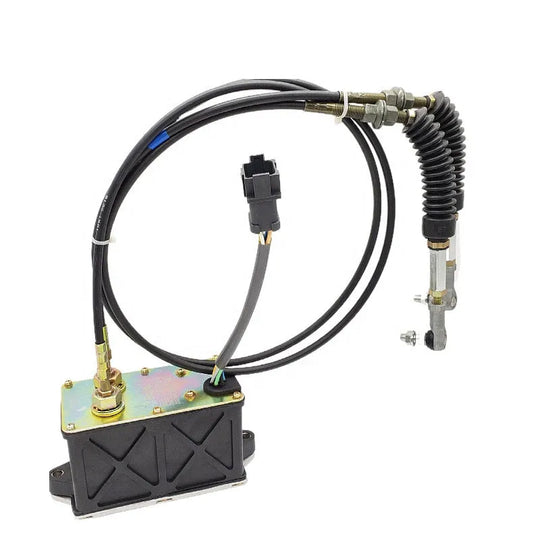 For Caterpillar Excavator CAT 320C 320C FM 320C L 320D Engine 3066 Throttle Motor 2 Cables 7 Pins Wire 247-5212-Replacement Aftermarket Parts