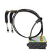 For Caterpillar Excavator CAT 320C 320C FM 320C L 320D Engine 3066 Throttle Motor 2 Cables 7 Pins Wire 247-5212-Replacement Aftermarket Parts