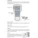 For Curtis 1313K 4331 Level Handheld Programmer Handset With 4Pin Moles Cable/Square Plug/9 Pin RS232 Serial Interface-BeeSpareParts
