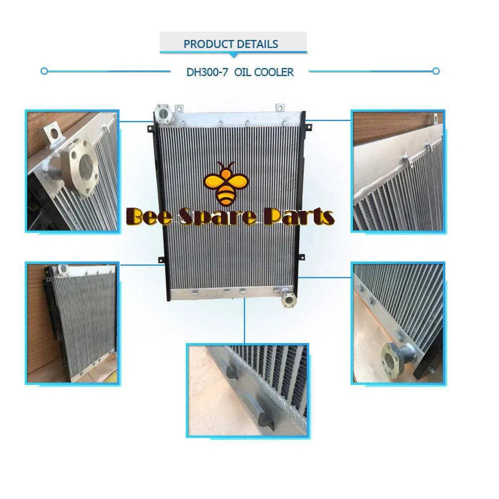 For Daewoo Excavator DH300-7 Hydraulic Oil Cooler-BeeSpareParts