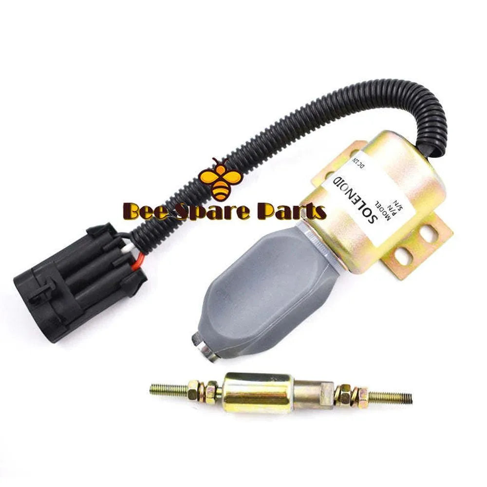 For Ford 7.8L engine Heavy Truck 12V Stop Solenoid F3HZ-9N392-D F3HZ-9A594-A 2003ES-12E6UC4B5S2 SA-4273-12-BeeSpareParts