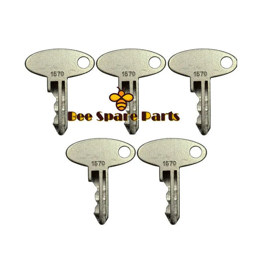 For Ford New Holland Tractor Models 1210 1320 engine 1570 Tractor ignition Key 8pcs-BeeSpareParts