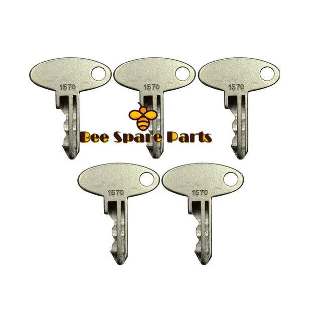 For Ford New Holland Tractor Models 1210 1320 engine 1570 Tractor ignition Key 8pcs-BeeSpareParts