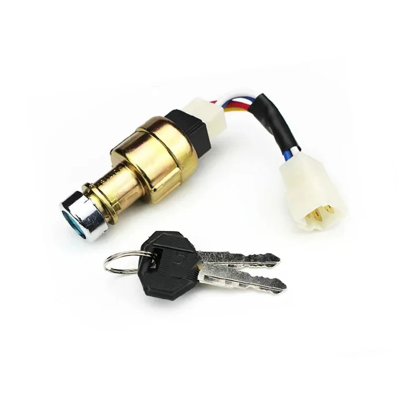 For Heli Forklift JK411 4-wire Start switch Ignition switch Ignition lock Repair tool Forklift accessories-BeeSpareParts