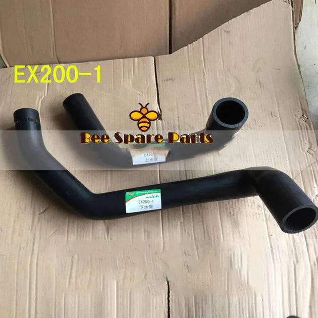 For Hitachi Excavator EX200-1 Upper Lower Water Hose 3036838 & 3036839-Replacement Aftermarket Parts