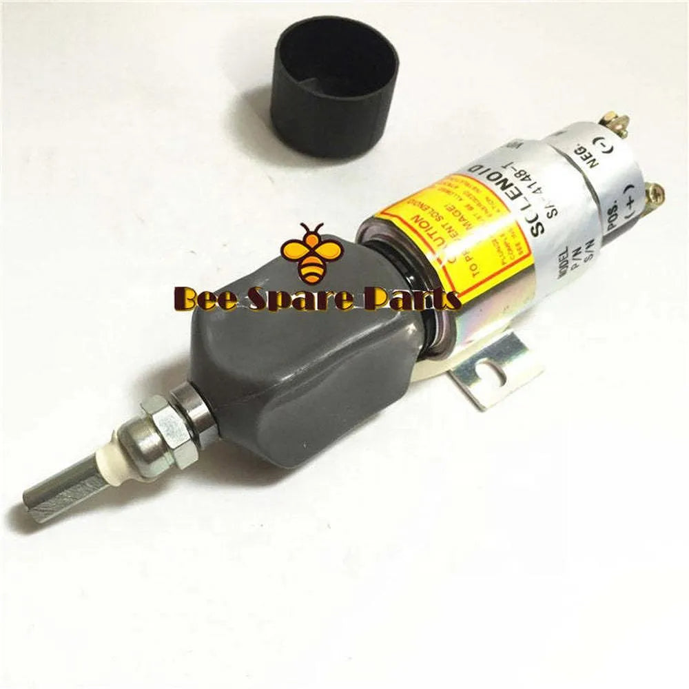 For Hyundai Excavator R160LC-7 R180LC-7 R170W-7 Stop Solenoid 34287-01300 SA-4148-T 24V-Replacement Aftermarket Parts