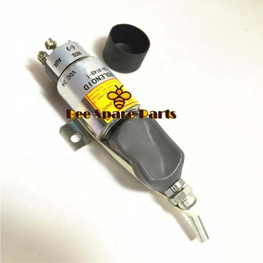 For Hyundai Excavator R160LC-7 R180LC-7 R170W-7 Stop Solenoid 34287-01300 SA-4148-T 24V-Replacement Aftermarket Parts