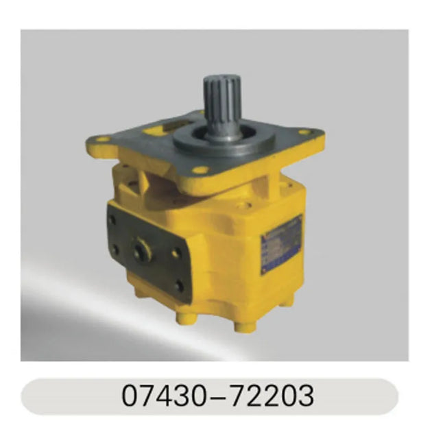 For Komatsu Bulldozer D65A-6 D65A-8 D65E-6 D65E-8 Steering Pump 07430-72200 07430-02201 07430-72203-BeeSpareParts