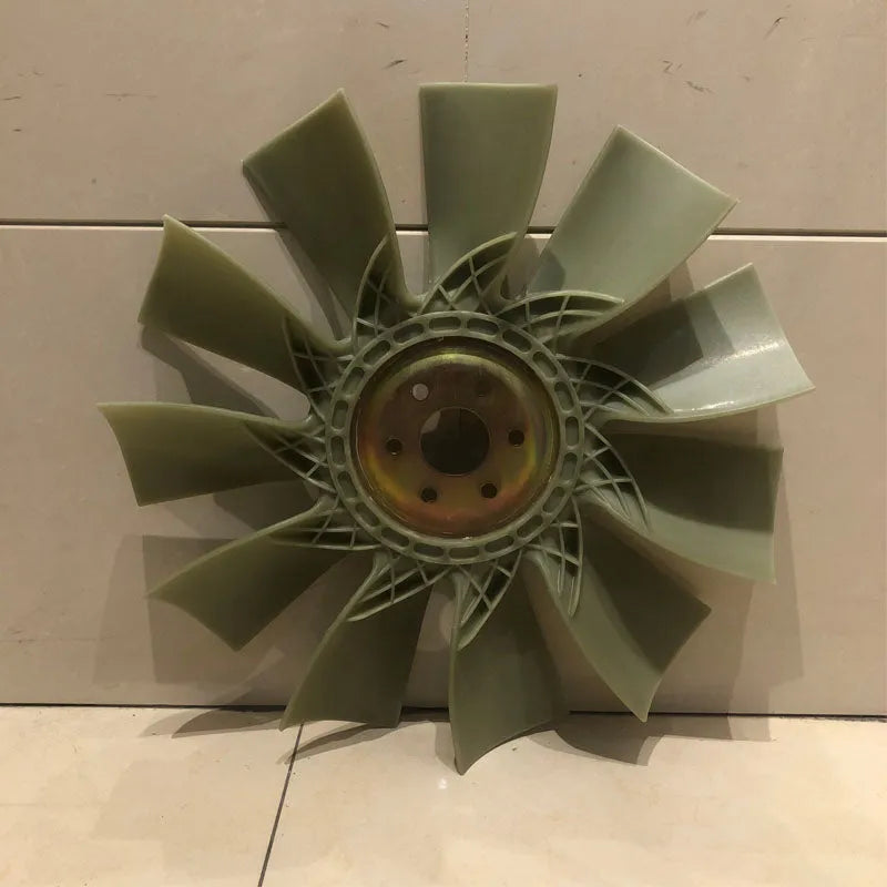 For Komatsu Excavator PC100-5 PC100-6 PC120-5 PC130-5 Engine S4D95L Cooling Fan 600-625-8540-BeeSpareParts