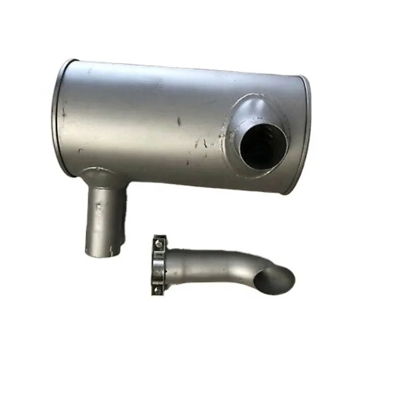 For KOMATSU Excavator PC200-8 PC200LC-8 PC210-8K PC240-8LK Engine SAA6D107E Muffler 6754-11-5340-BeeSpareParts