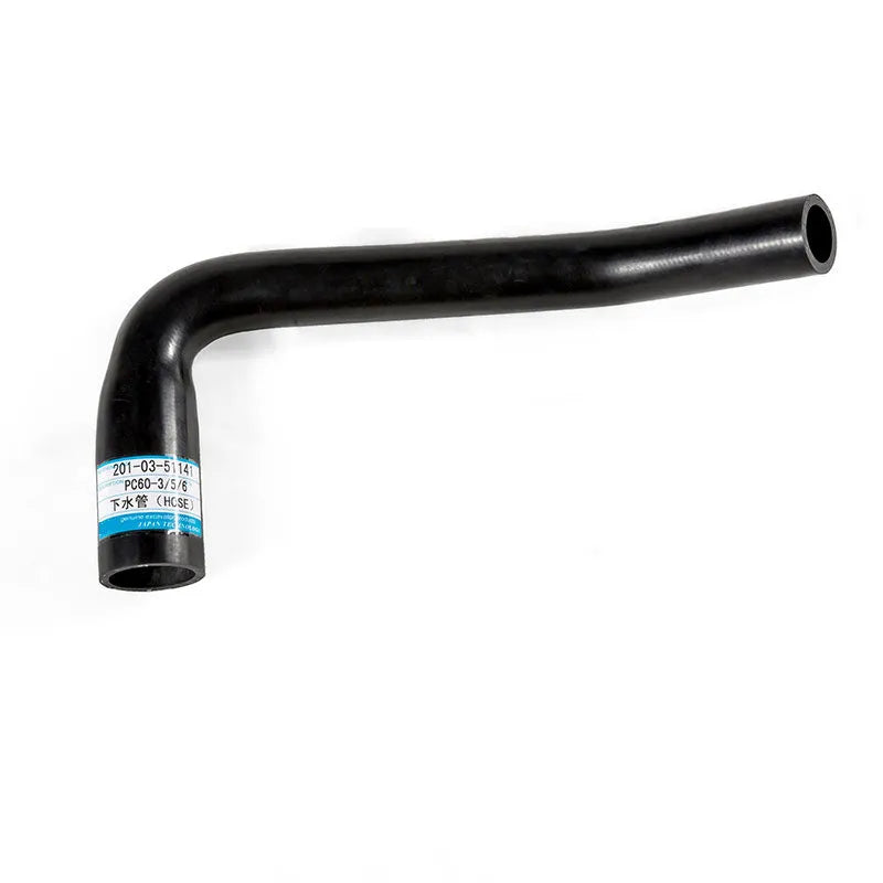 For Komatsu Excavator PC60-3 PC60-5 PC80-3 Lower Water Hose 201-03-51141-BeeSpareParts