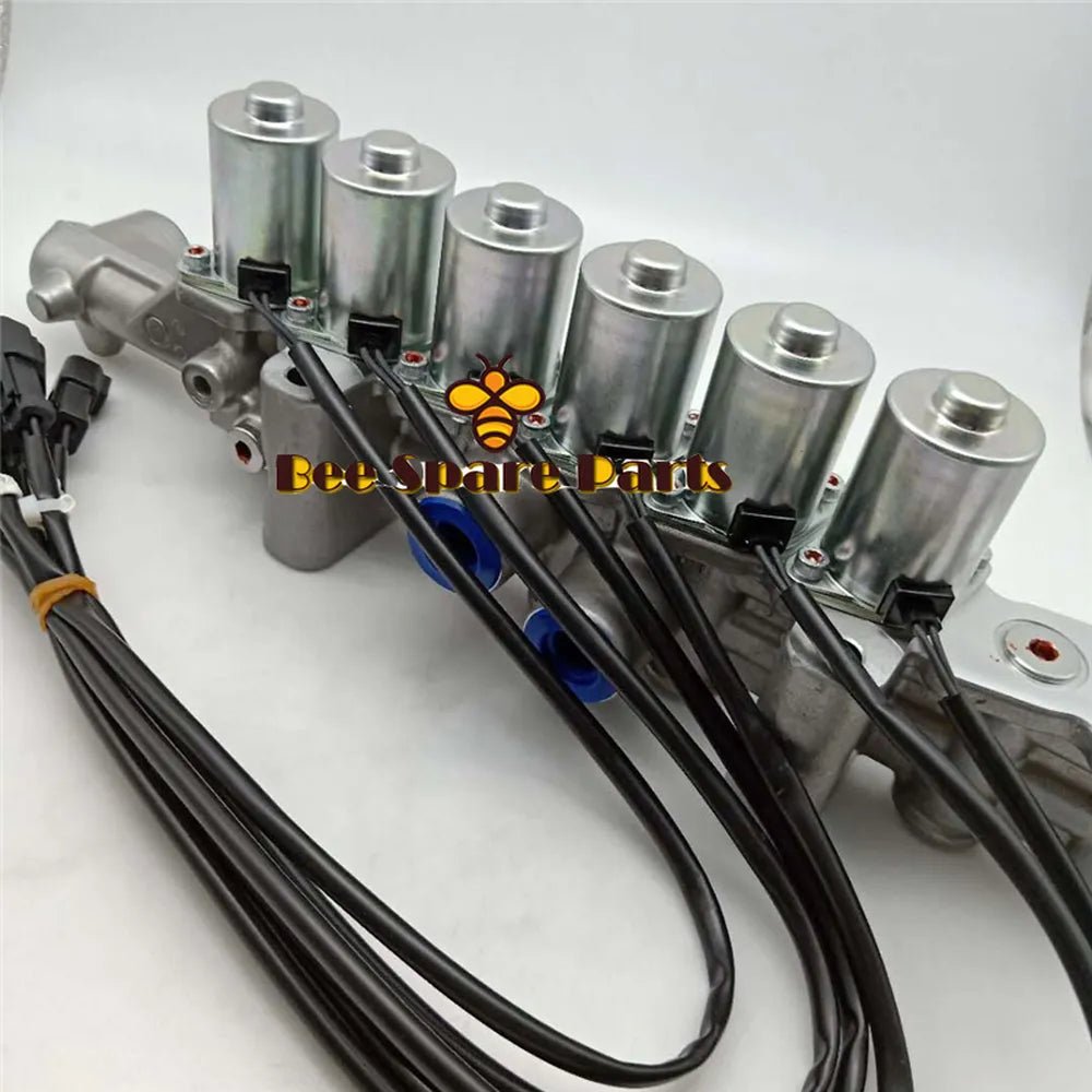For Komatsu PC200-7 PC210-7 PC220-7 PC270-7 Excavator Solenoid Valve Group 20Y-60-31211 20Y-60-31212-BeeSpareParts