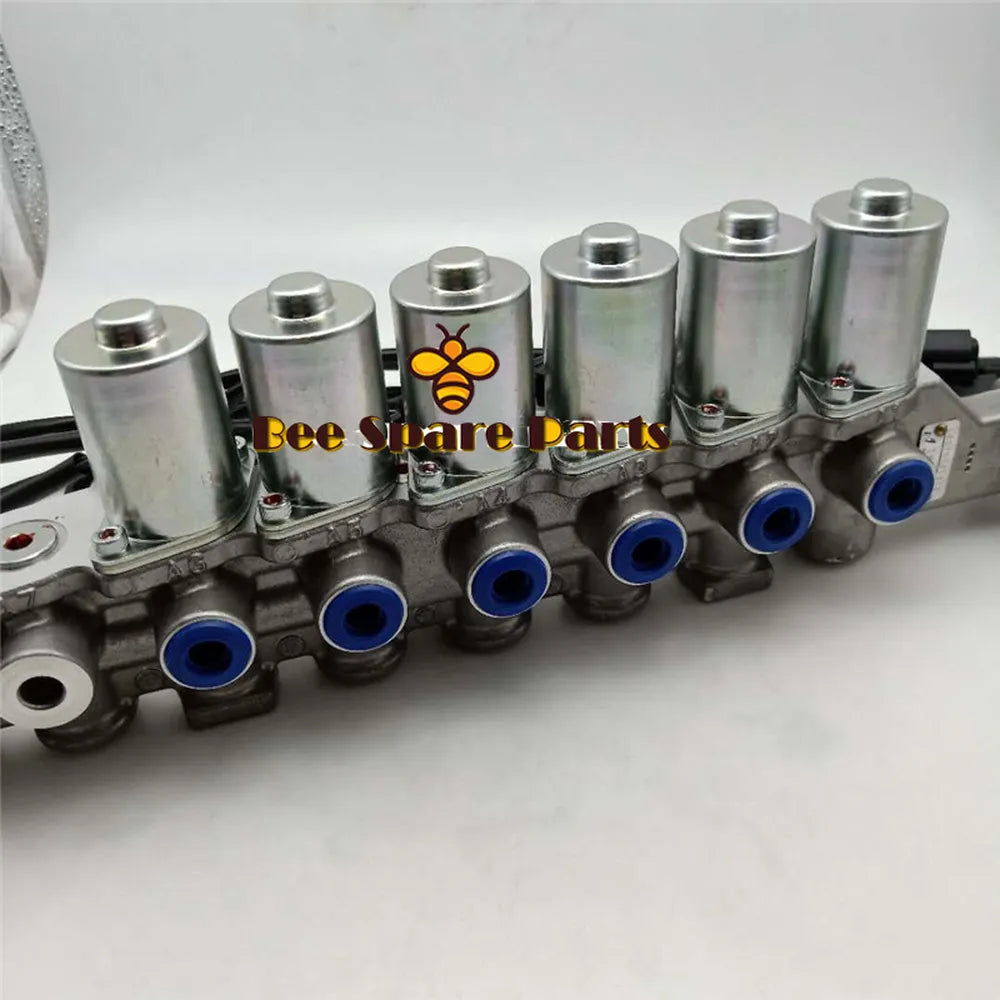 For Komatsu PC200-7 PC210-7 PC220-7 PC270-7 Excavator Solenoid Valve Group 20Y-60-31211 20Y-60-31212-BeeSpareParts