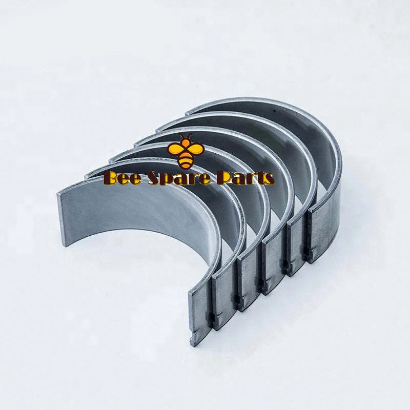 For Komatsu PC30 Engine 3D84-1 Con Rod Bearing 1 Set-BeeSpareParts