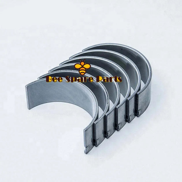 For Komatsu PC30 Engine 3D84-1 Con Rod Bearing 1 Set-BeeSpareParts