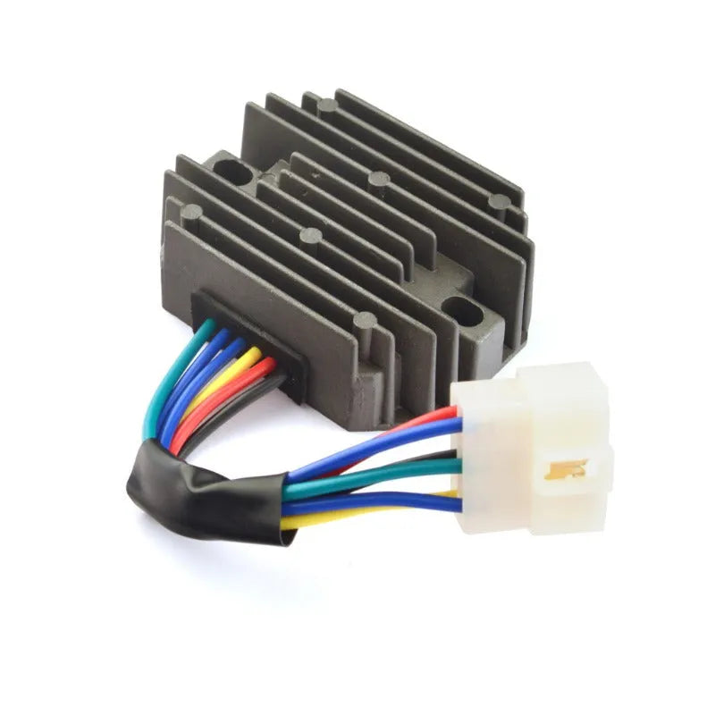 For Kubota Compact Track Loader SVL75 SVL90 SVL95 12V Voltage Rectifier Regulator 6 Wire 15531-64601-Replacement Aftermarket Parts