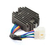 For Kubota Compact Track Loader SVL75 SVL90 SVL95 12V Voltage Rectifier Regulator 6 Wire 15531-64601-Replacement Aftermarket Parts
