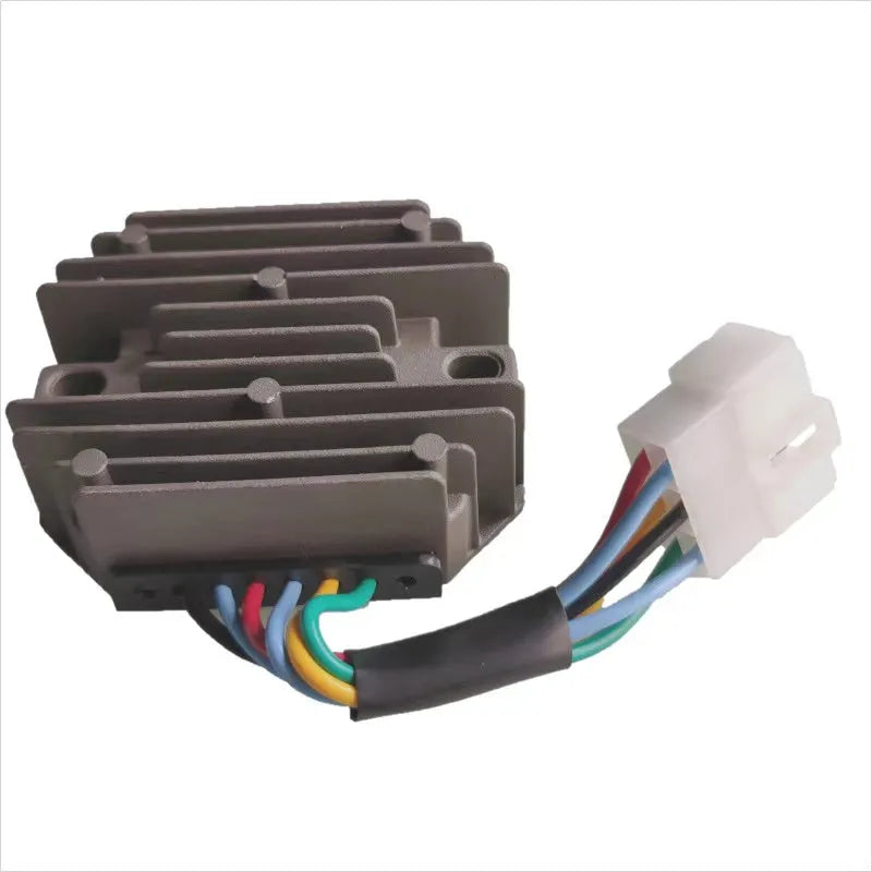 For Kubota Compact Track Loader SVL75 SVL90 SVL95 12V Voltage Rectifier Regulator 6 Wire 15531-64601-Replacement Aftermarket Parts