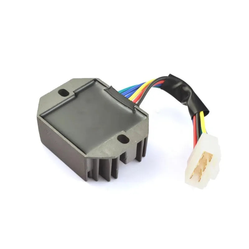 For Kubota Compact Track Loader SVL75 SVL90 SVL95 12V Voltage Rectifier Regulator 6 Wire 15531-64601-Replacement Aftermarket Parts