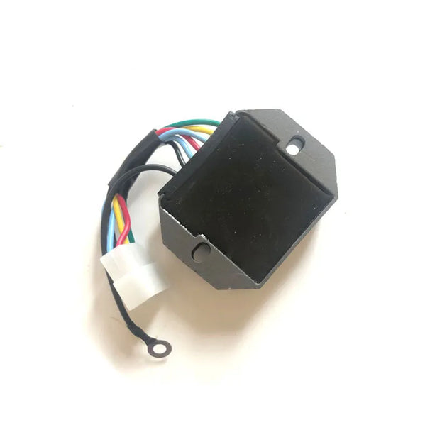 For Kubota Tractor LA210 LA401 TL421 LA450 LA650 LB400 LA1002 12V Voltage Rectifier Regulator 6 Wire 15351-64600-Replacement Aftermarket Parts